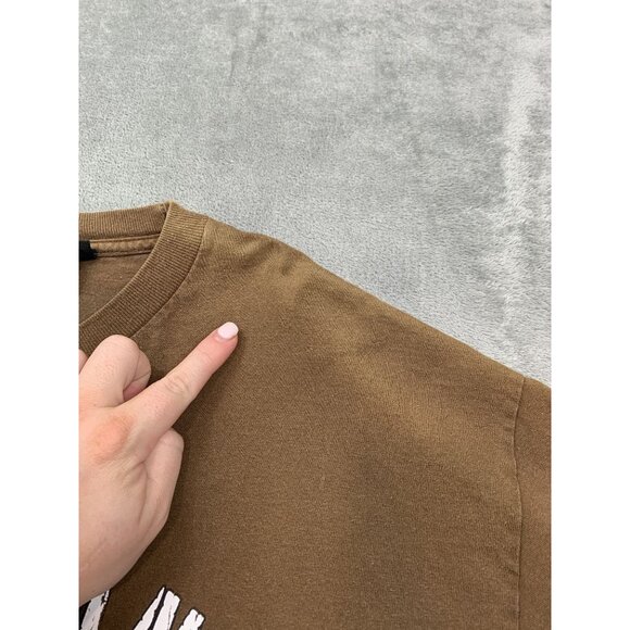 Carbron Mens XL Brown Wingman Shirt Taking one for the team Courage Loyalty - Picture 7 of 12